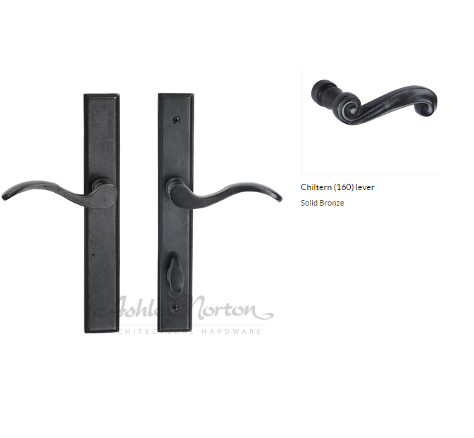 Ashley Norton BZ.SQEU4.160.57.R Chiltern Euro entry - Dark Bronze