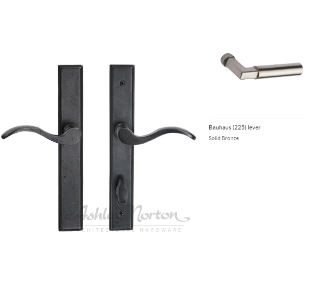 Ashley Norton BZ.SQEU4.225.57.R Bauhaus Euro entry - Dark Bronze