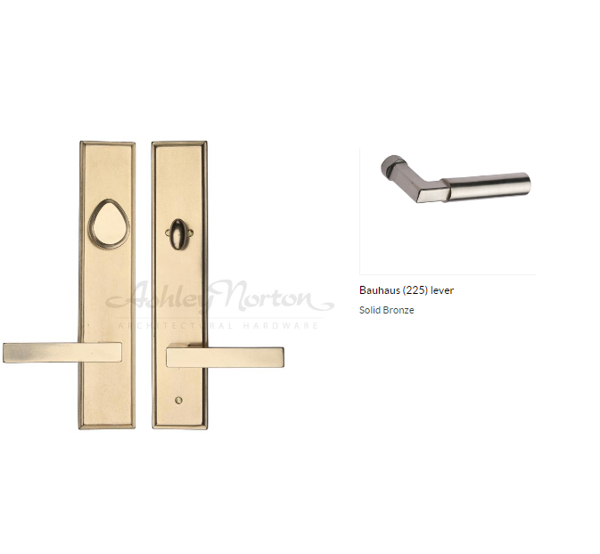 Ashley Norton BZ.SQLES.225.50.L-238 Bauhaus Entry - Dark Bronze