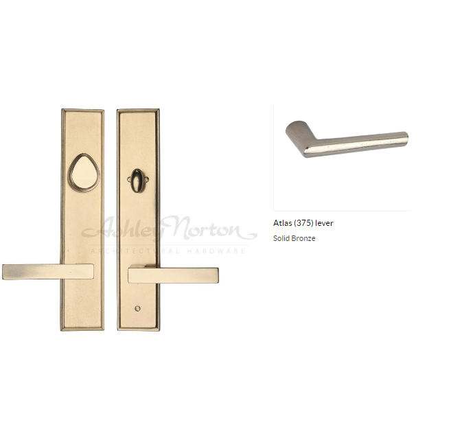 Ashley Norton BZ.SQLES.375.50.R-234 Atlas Entry - Dark Bronze