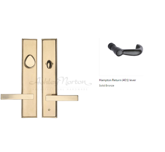 Ashley Norton BZ.SQLES.401.50.L-234 Hampton Return Entry - Dark Bronze