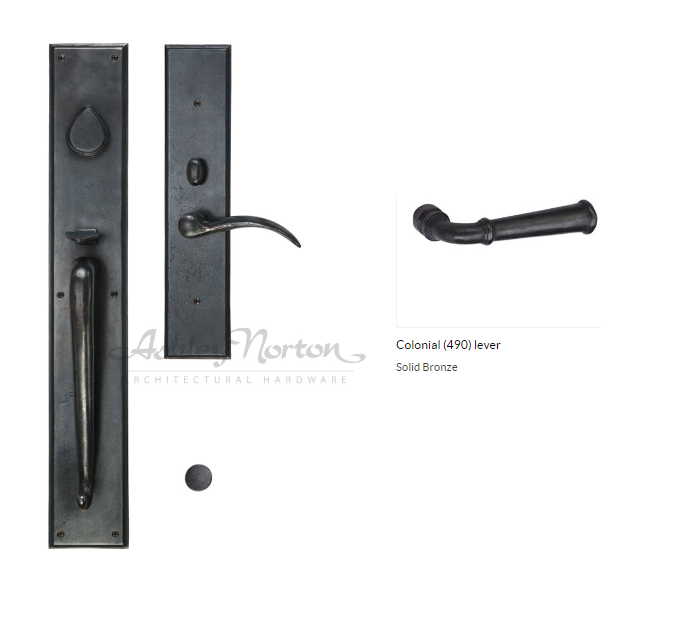 Ashley Norton BZ.SQLGL.490.10.L Colonial GxL Entry - Dark Bronze
