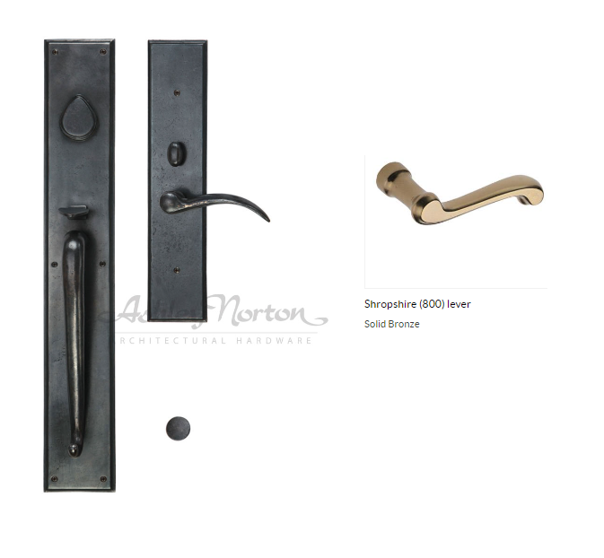 Ashley Norton BZ.SQLGL.800.42.L Shropshire 24" Dummy - Dark Bronze