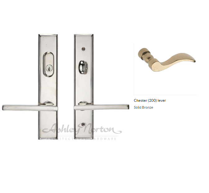 Ashley Norton BZ.SQMR4.200.47.R Chester Lever Low Dummy - Dark Bronze