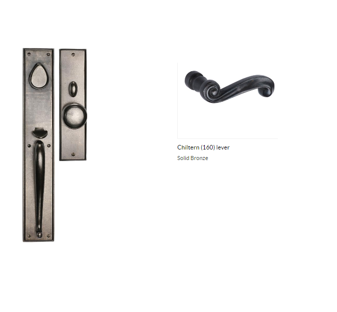 Ashley Norton BZ.SQSGL.160.10.L Chiltern GxL Entry - Dark Bronze