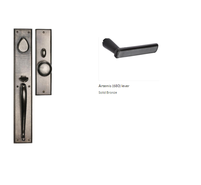 Ashley Norton BZ.SQSGL.680.10.R Artemis GxL Entry - Dark Bronze