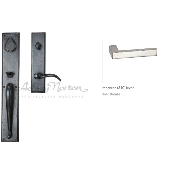 Ashley Norton BZ.SQTUB.310.50.L-234 Meridian GxL Entry - Dark Bronze