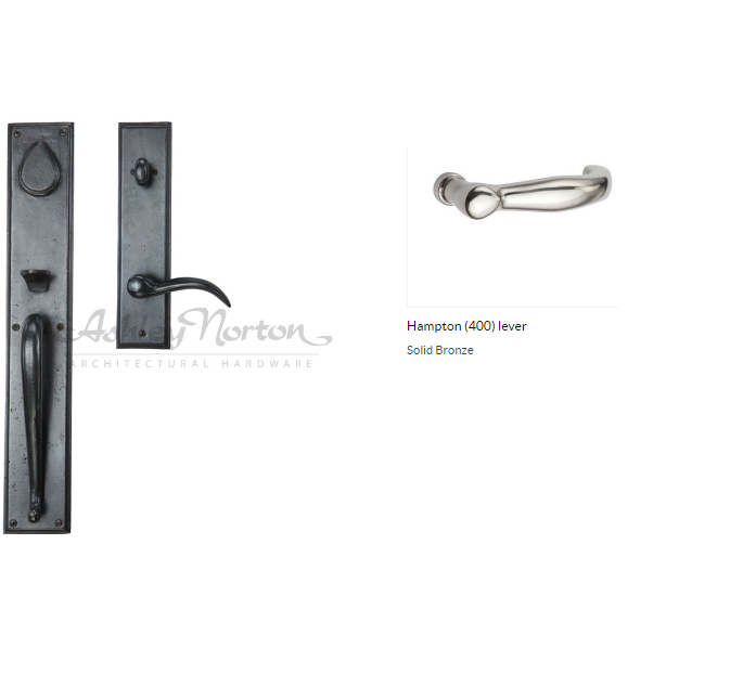 Ashley Norton BZ.SQTUB.400.50.L-234 Hampton GxL Entry - Dark Bronze