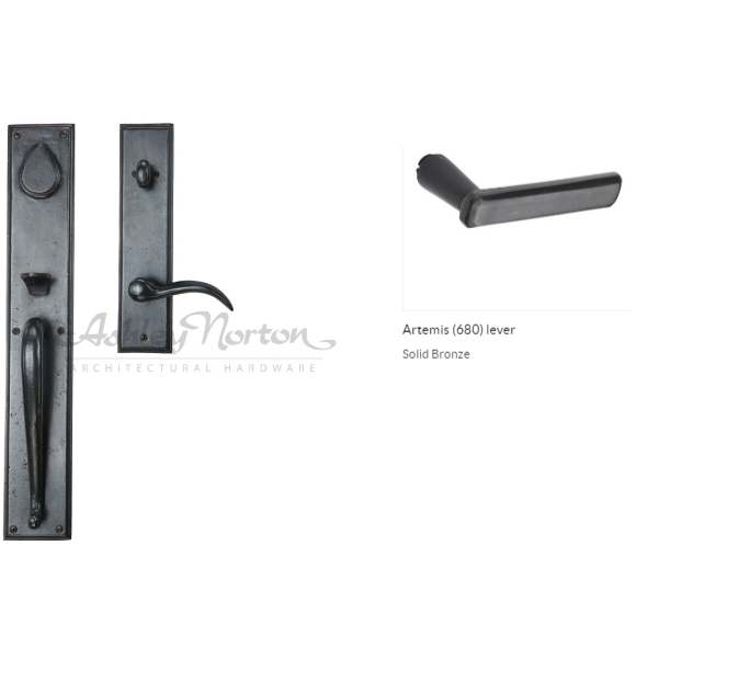Ashley Norton BZ.SQTUB.680.50.R Artemis GxL Entry - Dark Bronze