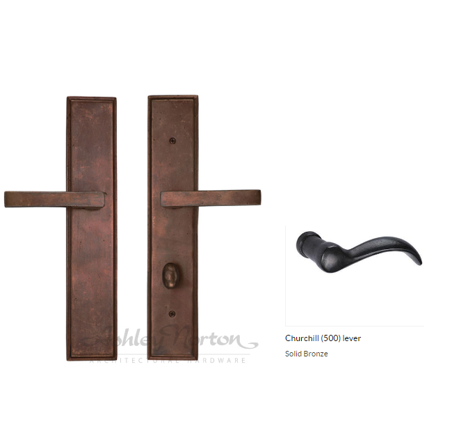 Ashley Norton BZ.SQUS5.500.55.L Churchill US Entry - Dark Bronze