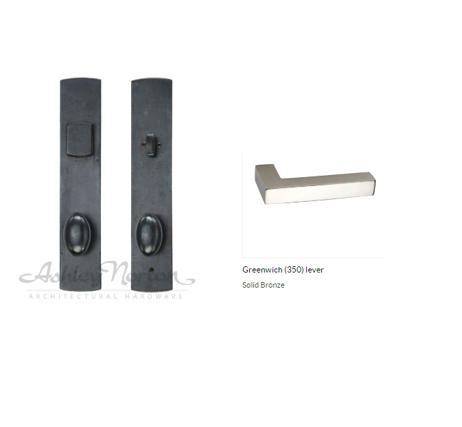 Ashley Norton BZ/WL.CVLES.350.42.L Greenwich Full Dummy - Dark Bronze