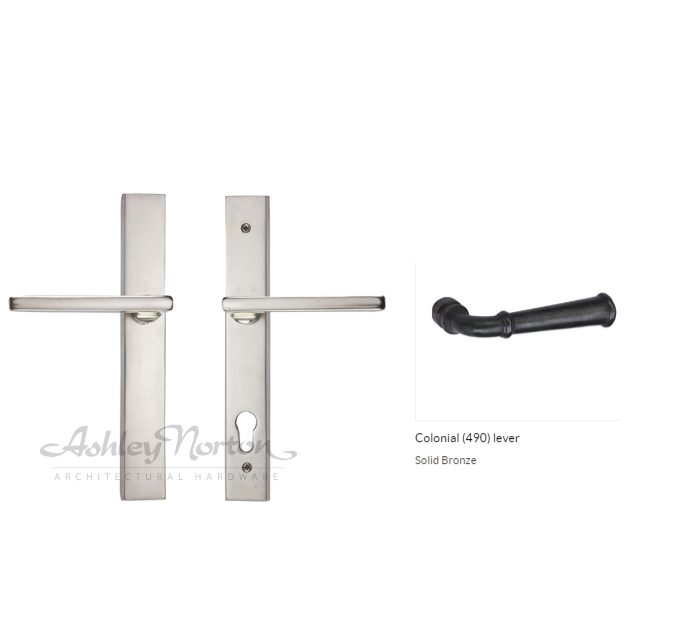 Ashley Norton BZ/WL.MDEU4.490.58.R Colonial Euro patio - Dark Bronze