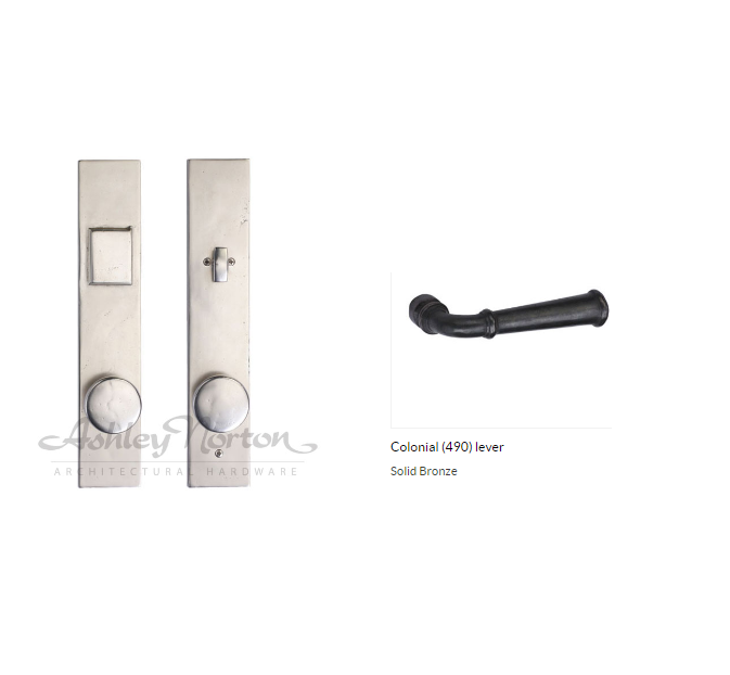 Ashley Norton BZ/WL.MDLES.490.50.L Colonial Entry - Dark Bronze