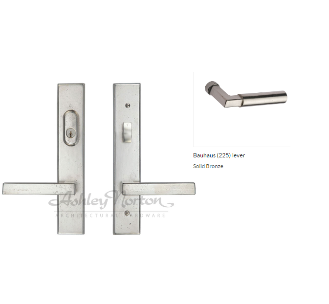 Ashley Norton BZ/WL.MDMR4.225.55.L Bauhaus Ashland Entry - Dark Bronze