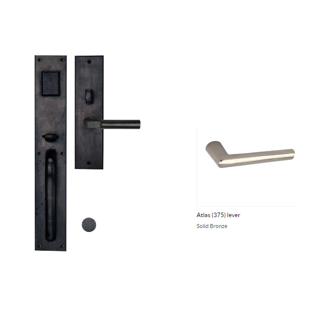 Ashley Norton BZ/WL.MDSGL.375.10.L Atlas GxL Entry - Dark Bronze