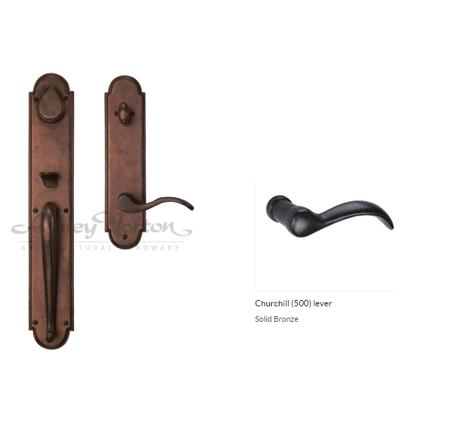 Ashley Norton BZ/WL.SPTUB.500.50.L-238 Churchill GxL Entry - Dark Bronze