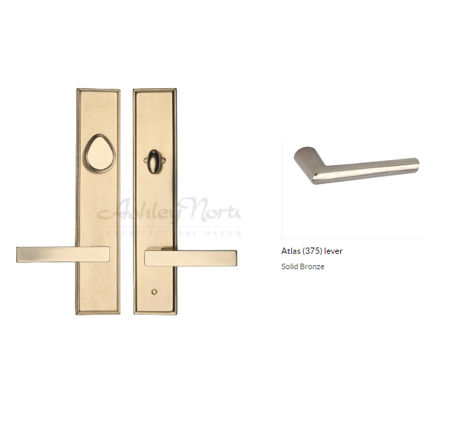 Ashley Norton BZ/WL.SQLES.375.50.L-234 Atlas Entry - Dark Bronze