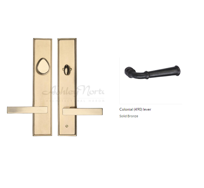 Ashley Norton BZ/WL.SQLES.490.50.L-238 Colonial Entry - Dark Bronze