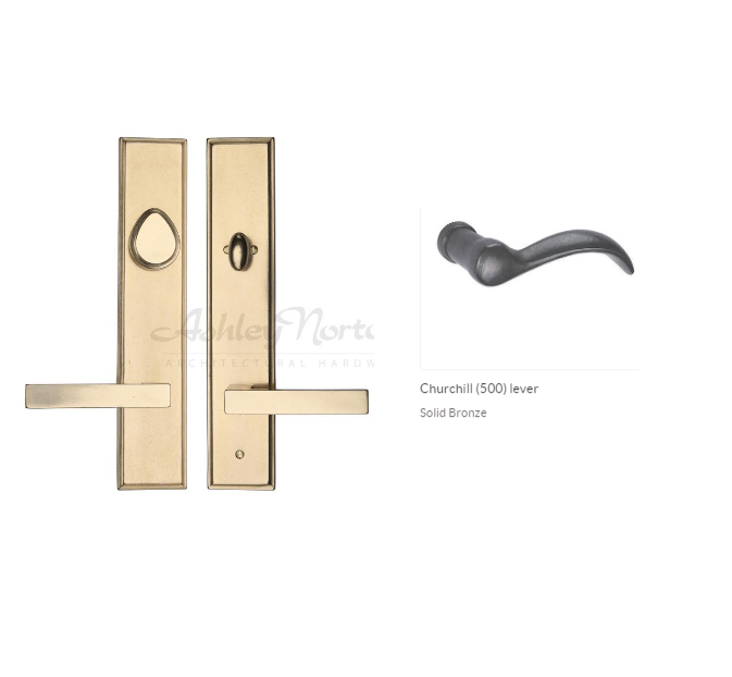 Ashley Norton BZ/WL.SQLES.500.50.R-234 Churchill Entry - Dark Bronze