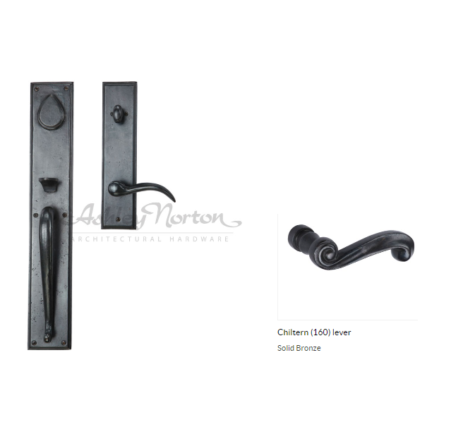 Ashley Norton BZ/WL.SQTUB.160.50.L-238 Chiltern GxL Entry - Dark Bronze