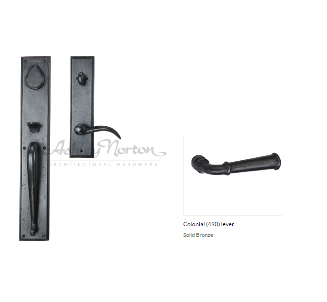 Ashley Norton BZ/WL.SQTUB.490.50.R-238 Colonial GxL Entry - Dark Bronze