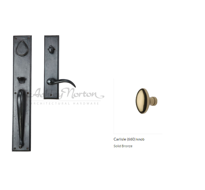 Ashley Norton BZ/WL.SQTUB.660.50 Carlisle GxL Entry - Dark Bronze