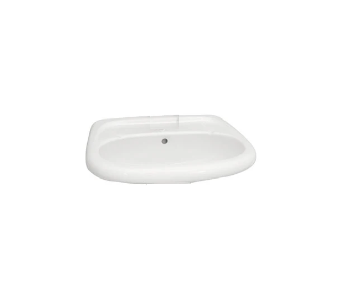 Barclay B/3-251WH Flora Basin Only 1 Hole - White