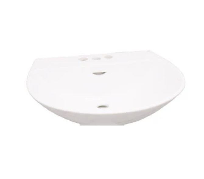 Barclay B/3-348WH Reserva 550 Basin Only 8 Widespread - White