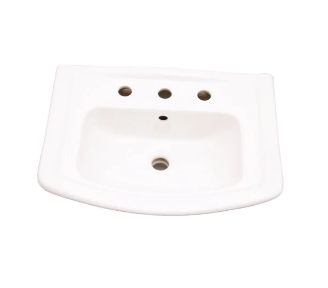 Barclay B/3-394WH Washington 550 Basin Only 4" Centerset - White