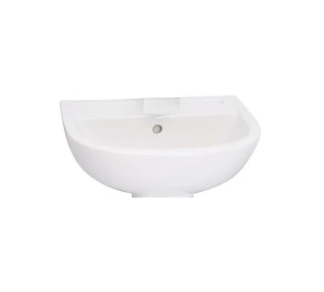 Barclay B/3-531WH Compact 450 Basin Only 1 Hole - White