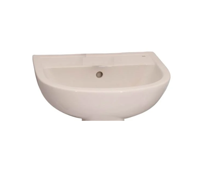 Barclay B/3-534WH Compact 450 Basin Only 4" Centerset - White