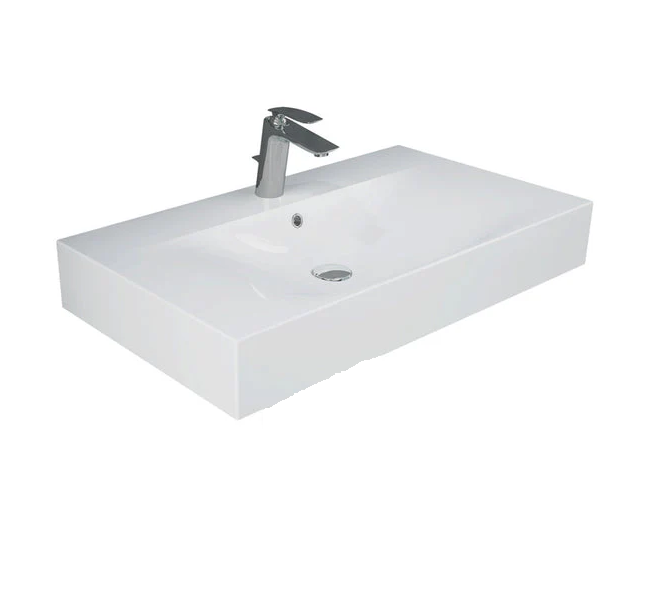 Barclay B/3-608WH Des 610 Basin Only - White