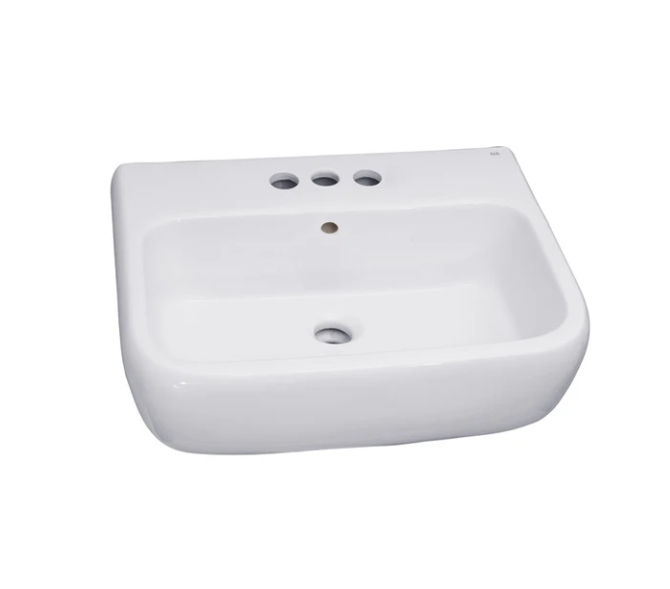 Barclay B/3-934WH Metropolitan 420 Basin Only 4" Centerset - White