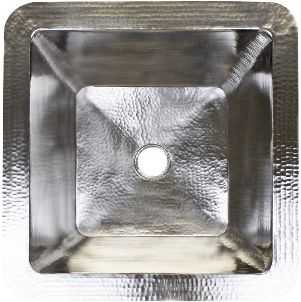 Linkasink C007-2 Hammered Large Square With 2 Drain Opening