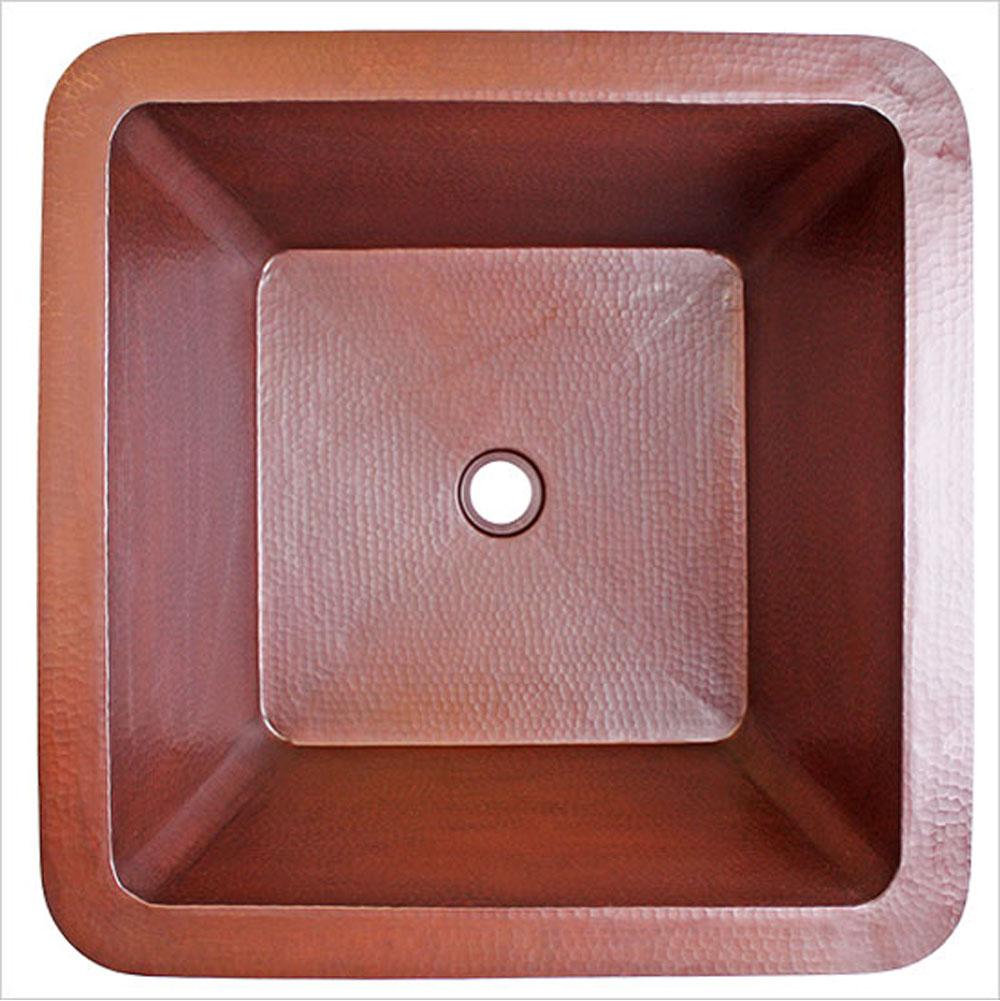 Linkasink C007 Hammered Large Square