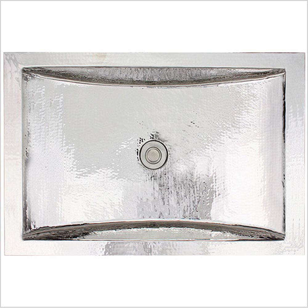 Linkasink C052 Hammered Rectangular Crescent