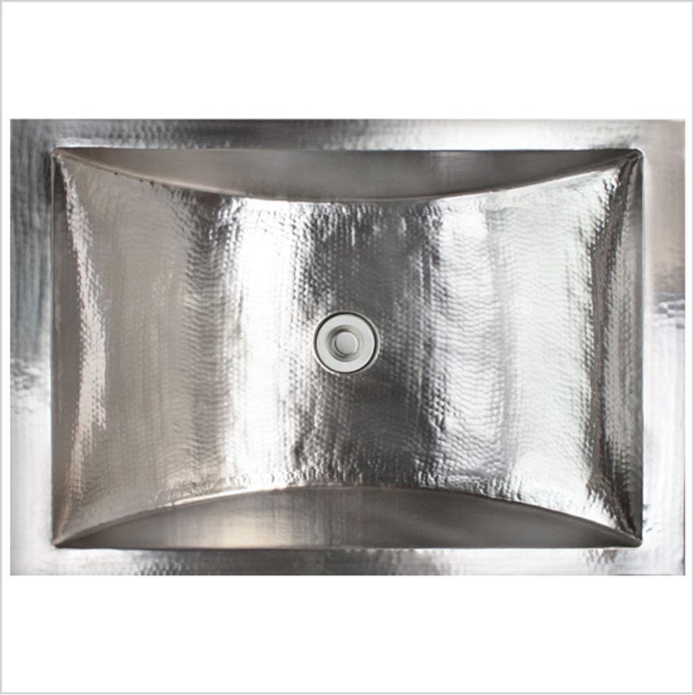 Linkasink C052 Hammered Rectangular Crescent