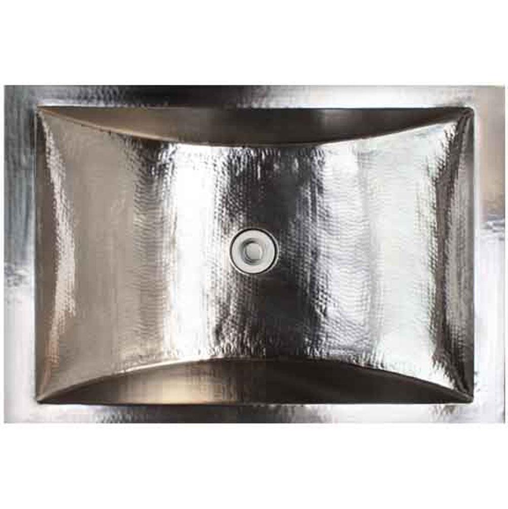 Linkasink C052 Hammered Rectangular Crescent