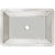 Linkasink C054-3.5 Hammered Rectangular Box Sink With 3.5 Drain Opening