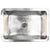 Linkasink C054-3.5 Hammered Rectangular Box Sink With 3.5 Drain Opening