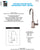 BTI FL-C2400 Contemporary C-Spout Cold Only Filtration Faucet with Filtration System - Parent
