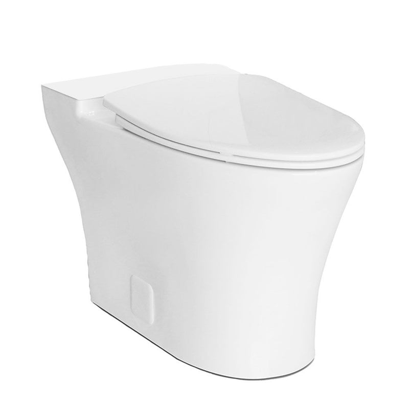 Icera C-3690.01 Muse II Compact Elongated Toilet Bowl Rimless - White
