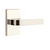 Emtek C5212BRL Concealed , Privacy , Modern Rectangular Rosette , Breslin Lever