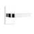 Emtek C5212BRL Concealed , Privacy , Modern Rectangular Rosette , Breslin Lever