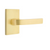 Emtek C5112BRL Concealed , Passage , Modern Rectangular Rosette , Breslin Lever