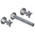 Franz Viegener FV203/J2.0 Lollipop Wall - Mounted Lavatory Faucet, Less Drain Assembly, Trim Only