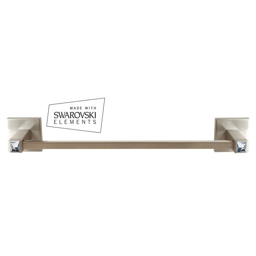 Alno Contemporary Ii Crystal Towel Bar - Parent