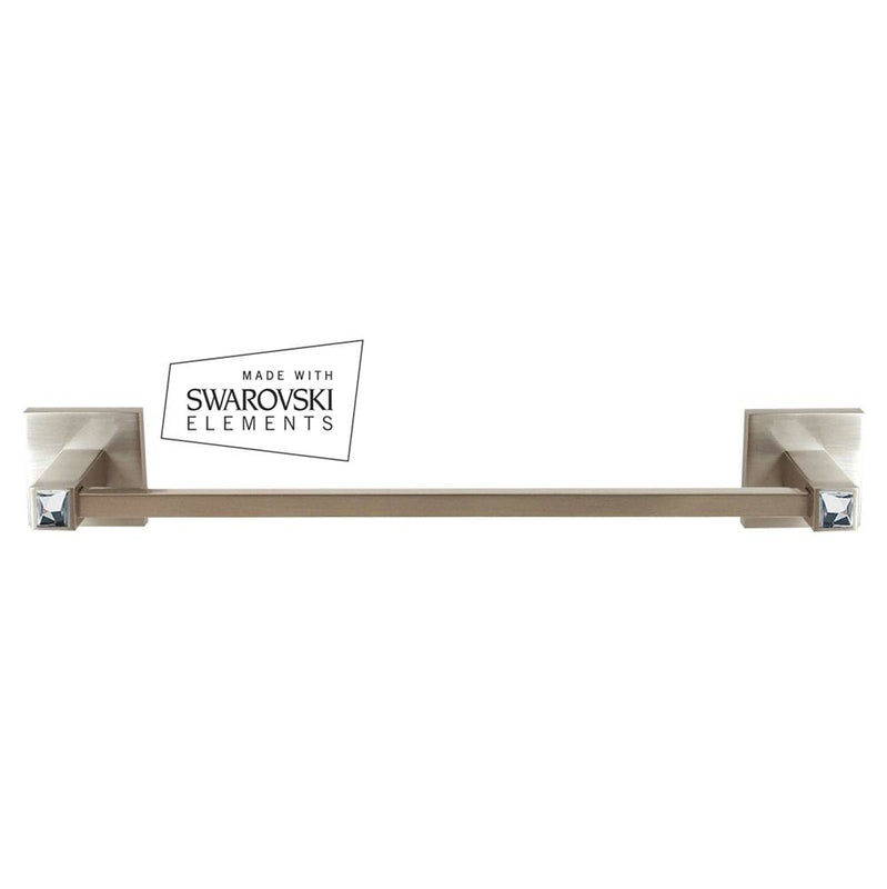 Alno Contemporary Ii Crystal Towel Bar - Parent