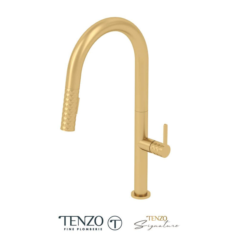 Tenzo CA130 Single-Handle Kitchen Faucet Calozy With Pull-Down & 2-Function Hand Shower - Parent