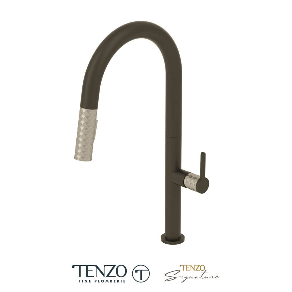 Tenzo CA130 Single-Handle Kitchen Faucet Calozy With Pull-Down & 2-Function Hand Shower